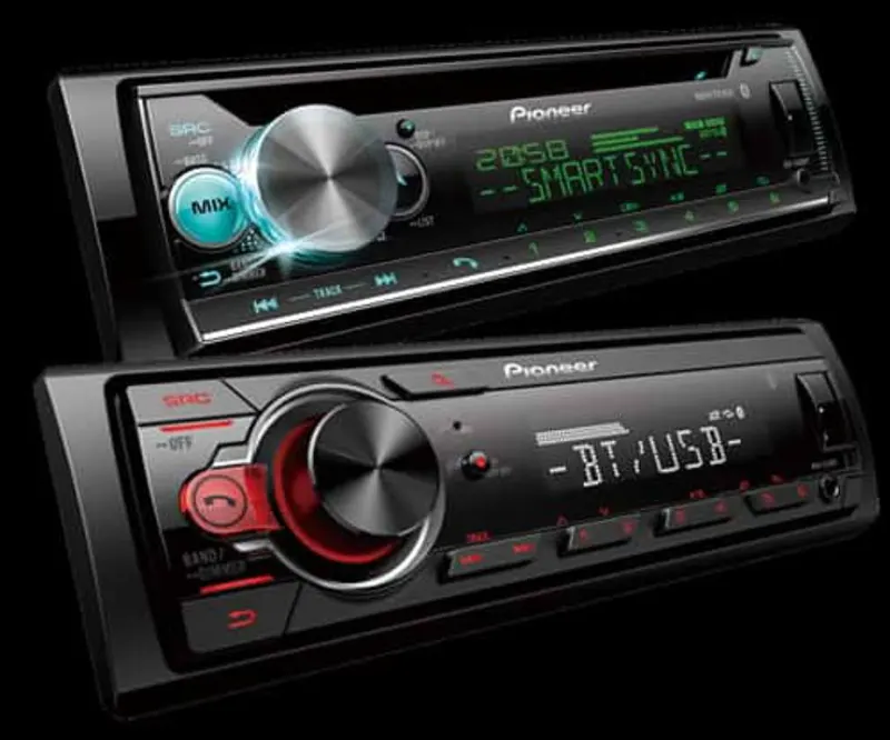 Radios Pioneer con Bluetooth y USB para carro